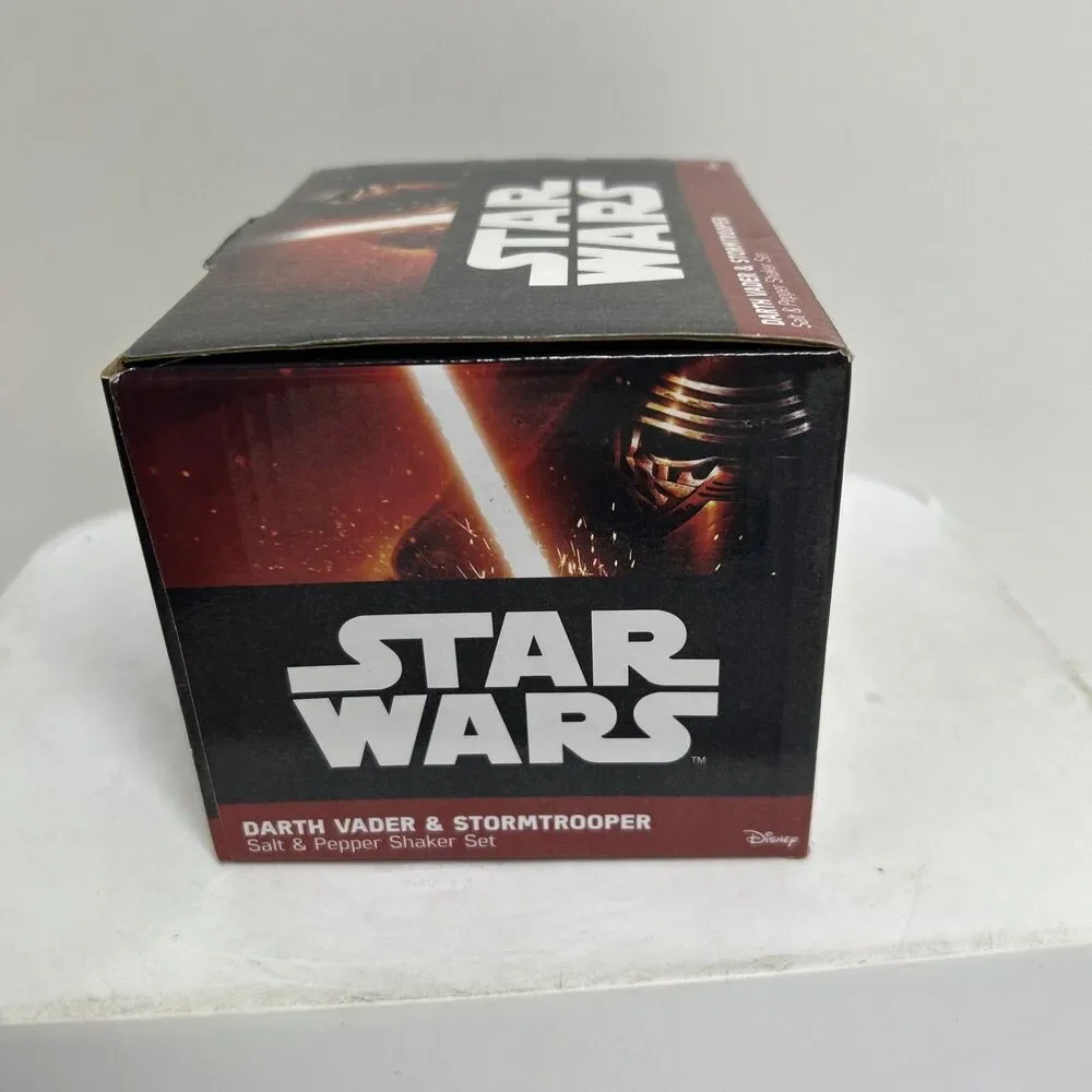 🔥Darth Vader & Stormtrooper‎ Salt & Pepper Shaker Set - Star Wars - Vandor